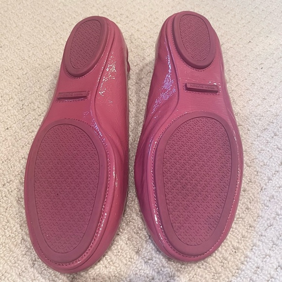 Tory Burch Minnie Travel Ballet Shoes - Washed Berry - Picture 4 of 6